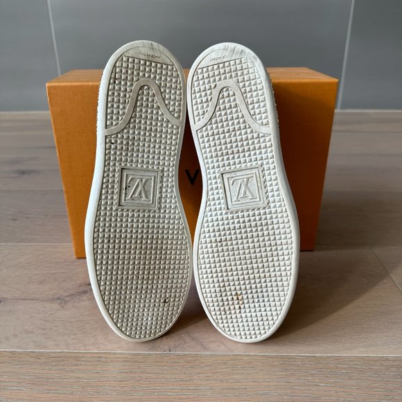 Louis Vuitton Frontrow Monogram Canvas Sneaker Size 37.5 - Picture 9 of 13